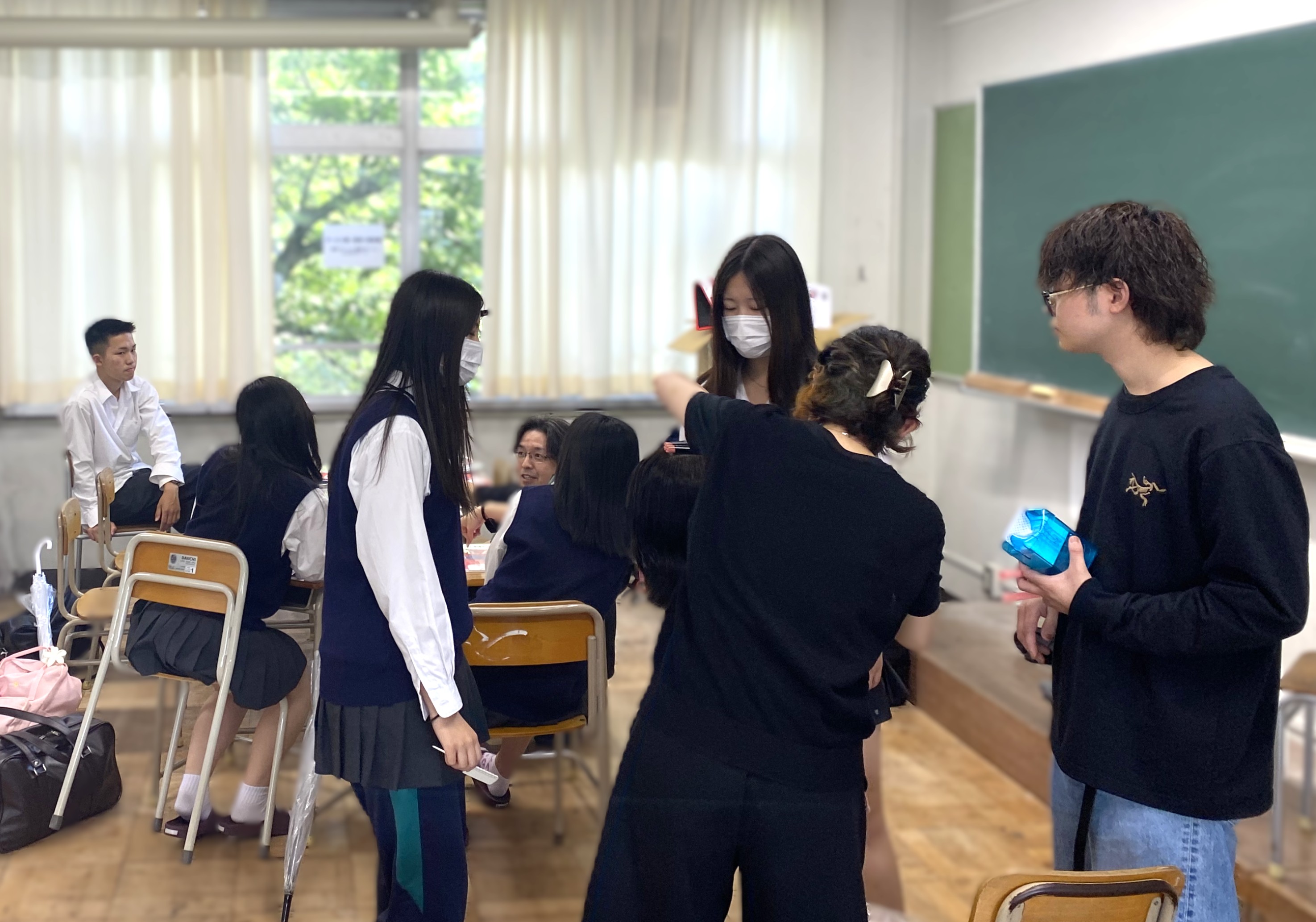 プラージュが滋賀県立野洲高等学校の就職ガイダンスに参加いたしました！