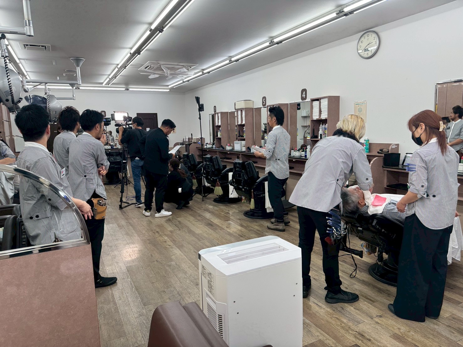 理容プラージュ屯田店と美容プラージュ屯田店がそれぞれTV取材を受けました！